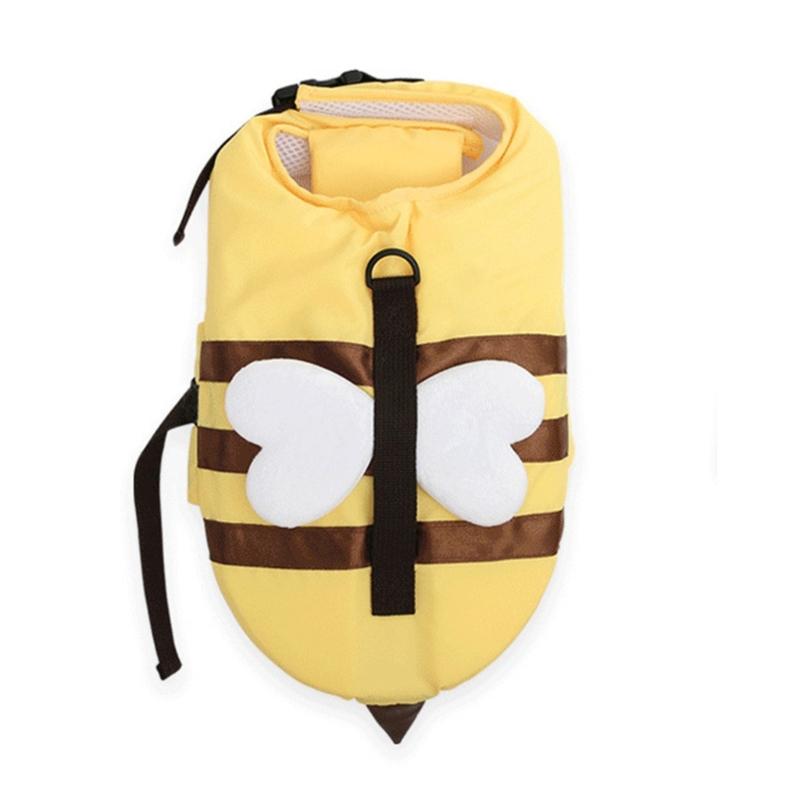 Dog Life Preservers Swimsuit Dog Life Vest Adjustable Belt Flotation Device Safety Swimsuit for Swimming Boating M