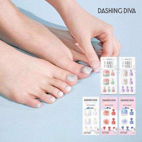 

Magic Press Click Summer Pedi 5 Types