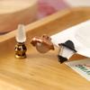 5Pcs Dollhouse Simulation Retro Wall Lamp Oil Lamp Model Dollhouse Furniture Decoration Kid Pretend Play Toys
