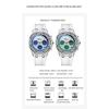 Women Luxury Watch Ladies Watches Vintage Quartz Wristwatch Waterproof Silicone Strap Multi-Functional Wristwatch