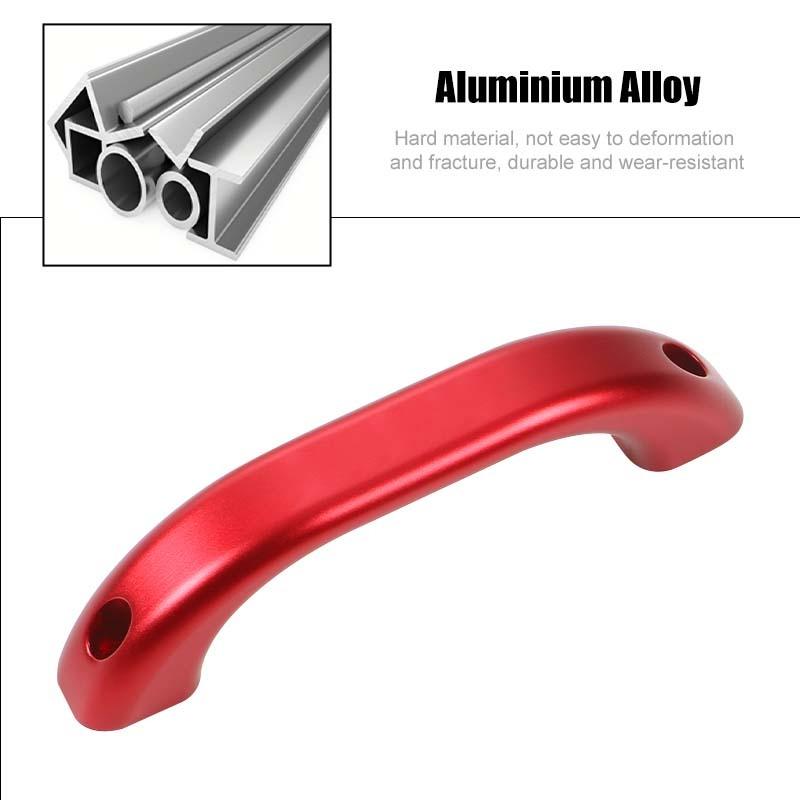 Car Aluminum Alloy Top Grab Bar Handle Holder Bracket Mounting Fit For Suzuki Jimny 2010 Up Interior Accessories