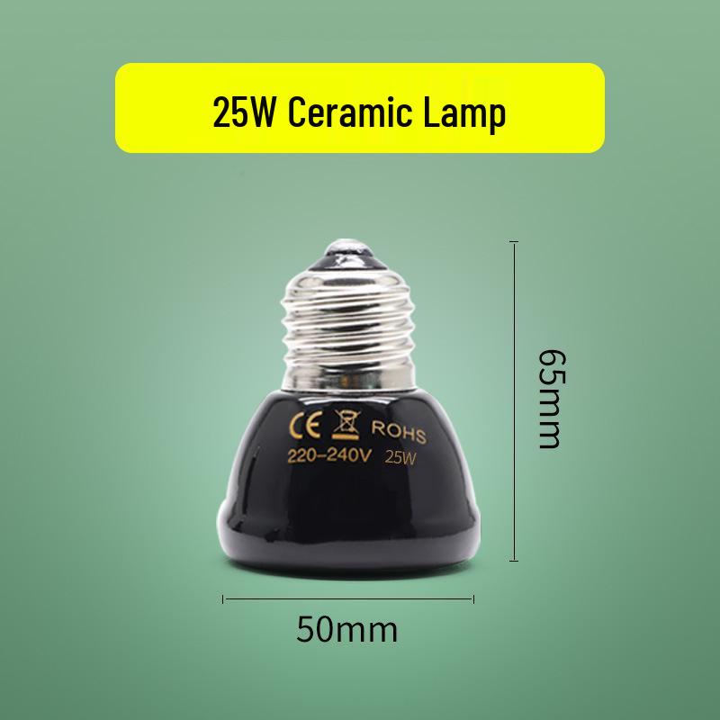 

Parrot & Bird Cage Heating Lamp for Budgie and Cockatiel - Special Over-Wintering Reptile Heater. National Standard 220-240V