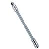 Polished Chrome Plating 1/4\" 3/8\" 1/2\" Driver Flexible Socket Extension Rod Adapter Ratchet Wrench 45 Steel Silver Rod Set