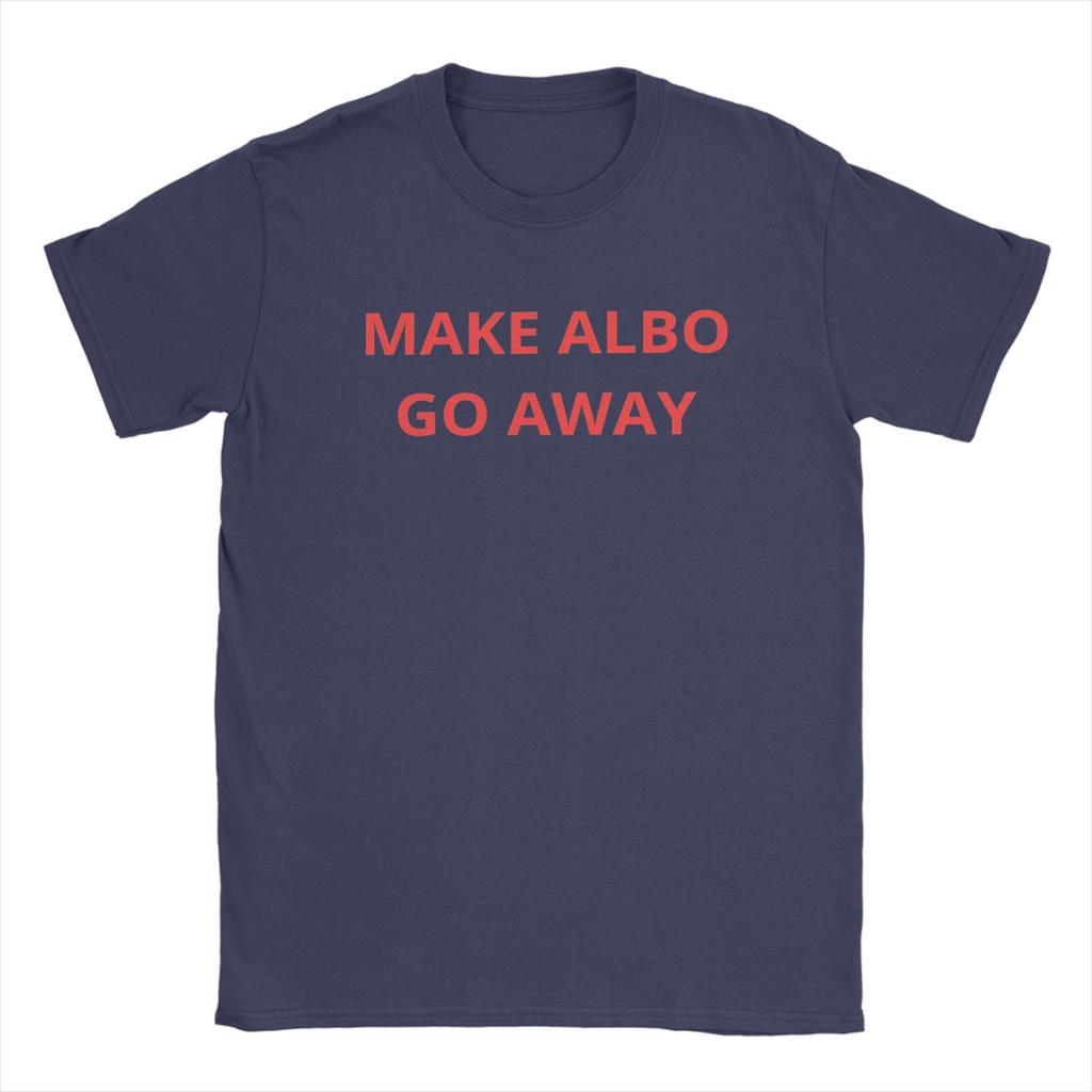 MAGA Mach Albo Weg T-Shirt Hip Hop T-Shirts Kurzärmelig Y2K Lässige Tops Sommer 100% Baumwolle Rundhals 4XL 5XL 6XL Kleidung