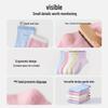 Miiow Girls' Summer Pure Cotton Mid-Calf Antibacterial Socks