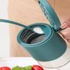 Double Sealed Spice Jar Kitchen Moisture Proof Seasoning Spice Glass Salt Jar with Kitchen Spoon Bottle Accessories