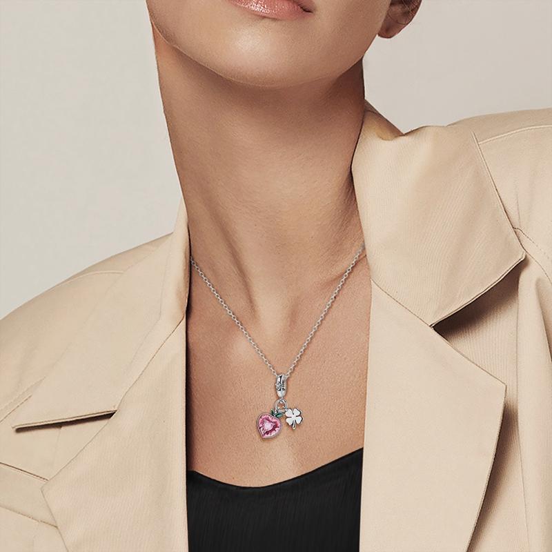 925 Silver Tempting Fruit Serie Charms Pendants Fit For Necklace Original Bracelet DIY Birthday Women's Party Fine Gift