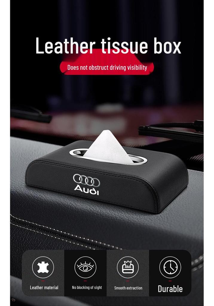 Kompatible Leder-Taschentuchbox für Lingbao BOX/Uni/COCO Autoinnenräume