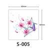 Small Flower Tattoo Sticker Female 3D Color Tattoo Sticker Rose Lotus Butterfly Flower Tattoo