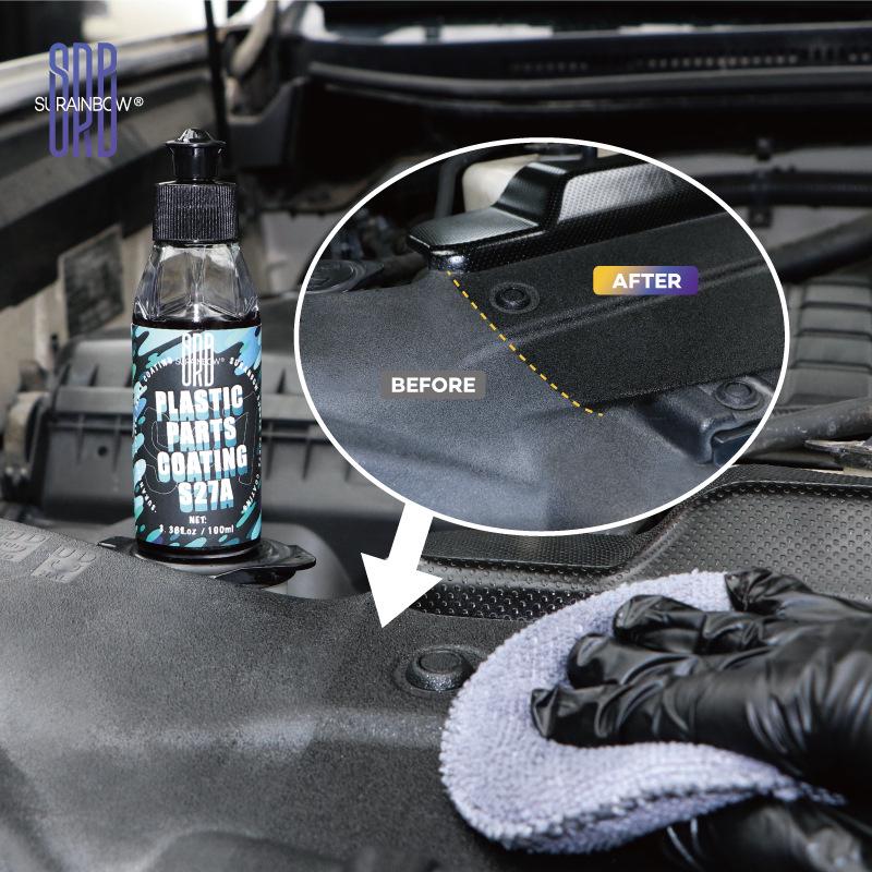 Car Interior Dashboard Polish & Repair Agent - Revitalize Aging Plastic & Remove Scratches