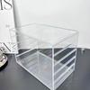 Five-Layer Acrylic Jewelry Storage Box - Earring, Necklace, Ring Organizer with Large Capacity and High-End Design