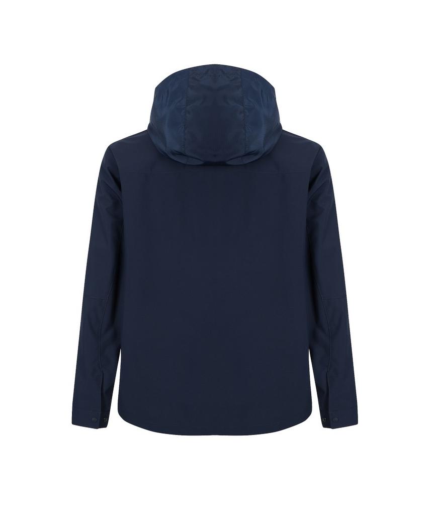 Discovery Expedition Men'S Vertex 3L Detachable Hooded Collared Work Jacket (D/Navy)