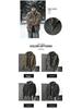 Reversible Golden Eagle Thick Stand-Collar Cotton Jacket - Trendy, Warm, Unisex Winter Coat