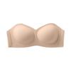 Anti-Slip Strapless Push-Up Bra for Small Chests with Invisible Support and Seamless Design