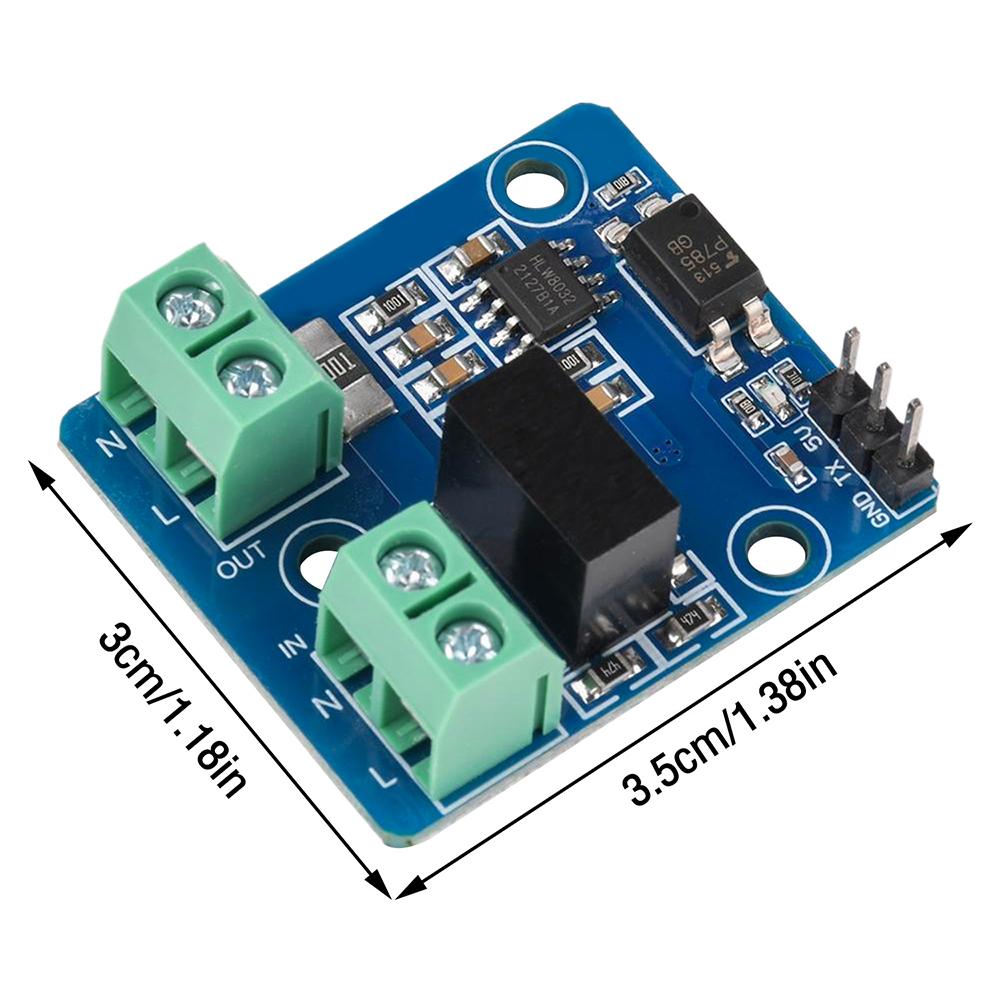 HLW8032 AC Voltage Current Collector Module UART Serial Port High Precision Energy Isolated 4800bps for Data Acquisition