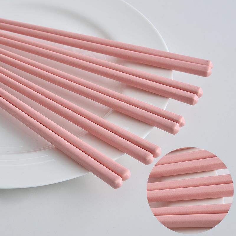 

Matte Glaze Ceramic Chopsticks - Fade & Deform Resistant