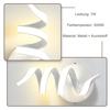 Applique murale LED d'intérieur - NETTLIFE - Nettlife - 7W - Blanc chaud 3000K - Métal design moderne