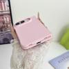 Solid Color Skin-Feel Shockproof Phone Case for iPhone Ultra 18 Fold Wide Wear Resistant Comfortable Grip Practical Slim Cover