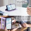 For Motorola Moto G56 5G Leather Case Rhombus Texture Wallet Stand Phone Cover with Wrist Strap