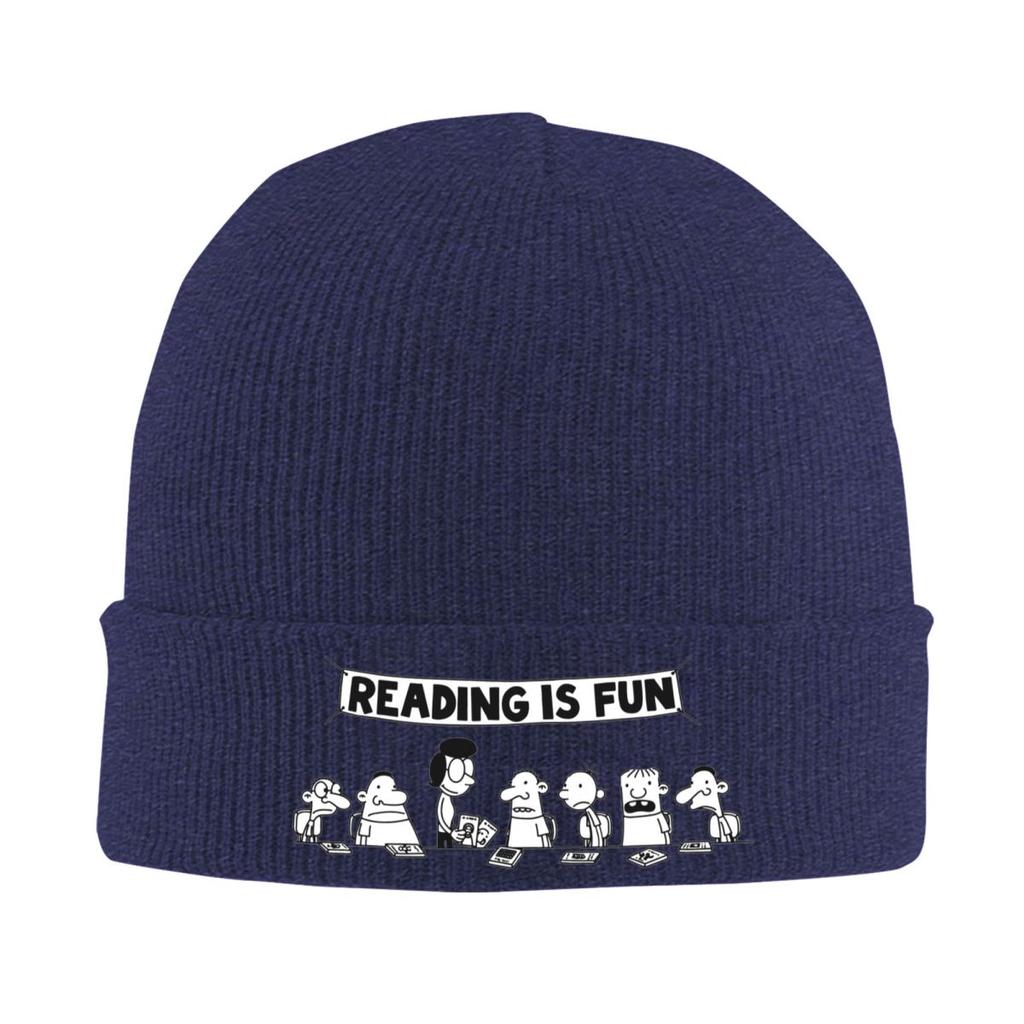 Diary Of A Wimpy Kid Warm Knitted Cap Fashion Bonnet Hat Autumn Winter Outdoor Beanies Hats for Unisex Adult
