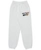 ASTRAL PROJECTION Yyy Comfortable Training Sweat Jogger Pants_White Melange