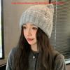 Warm Winter Hat Thickened Knitted Beanies Cute Ear Protection Hat  for Women