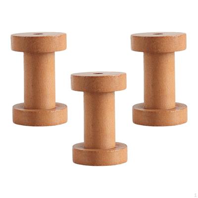 3 Pieces Embroidery Thread Spool Sewing Bobbins Wire Weaving