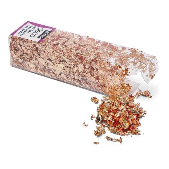 Copeaux à dorer - Cuivre - Pour créer des dorures - Toutes surfaces - Pébéo - Deco