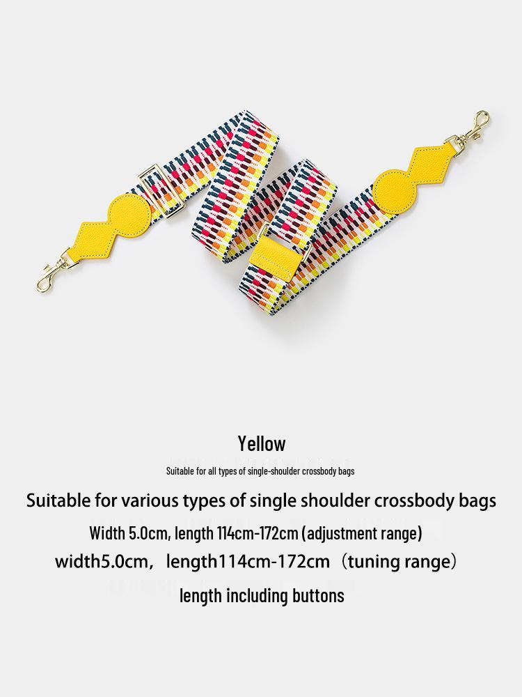 Adjustable Length Wide Shoulder Strap for European & American Style Crossbody Bags