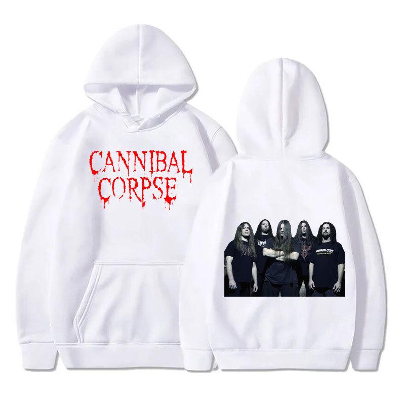 European Size CANNIBAL CORPSE Band Hoodie - Metal Rock Fashion