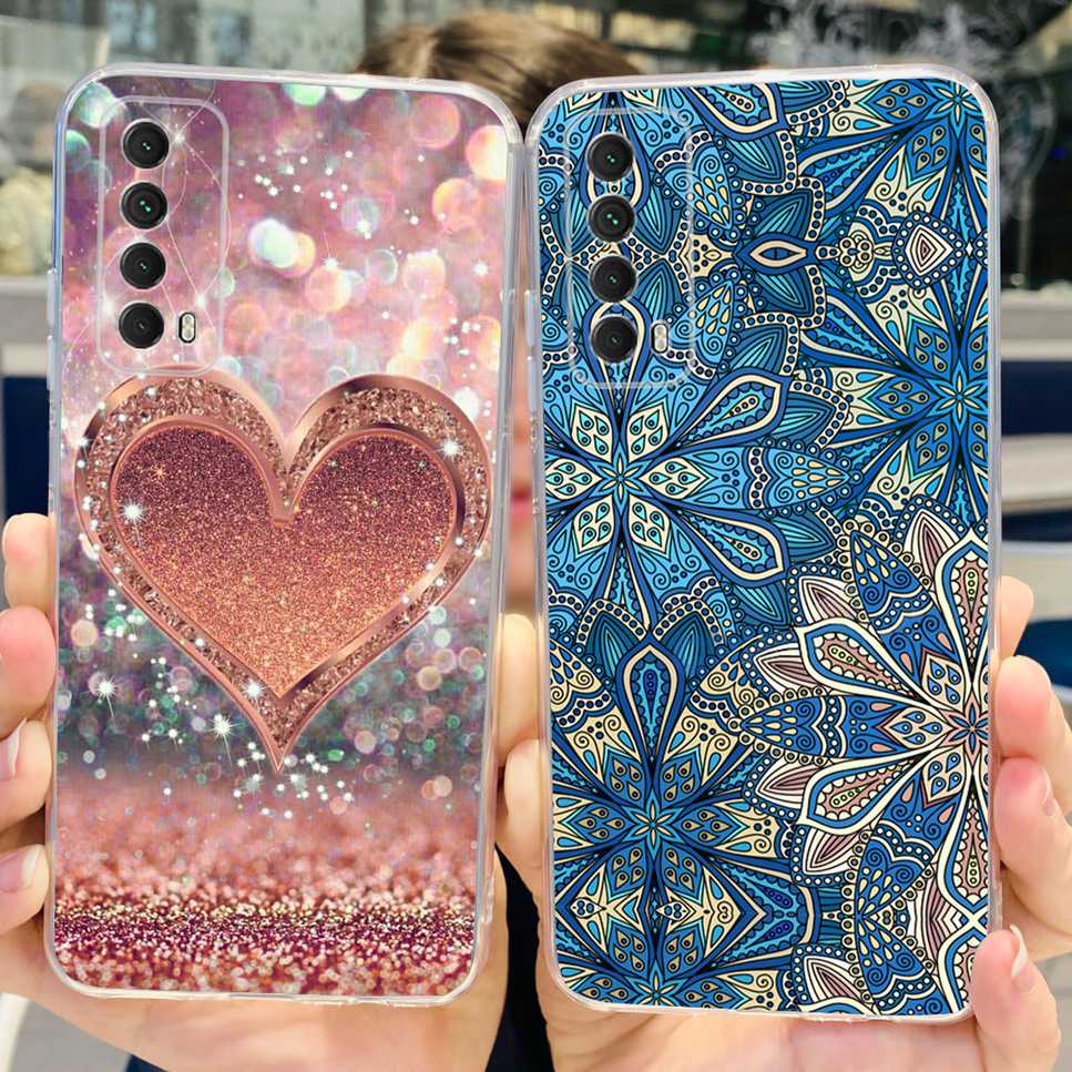 For Huawei P smart 2021 Case New Design Fashion Print Soft Silicone TPU Cover For Huawei P Smart 2021 PPA-LX1 Phone Case Fundas
