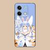 Holo Usada Pekora Matte TPU Mobile Phone Case for POCO M7 M6 M5 M4 M3 X7 X6 X5 X4 X3 Pro GT 5G Colorful Printing Cover