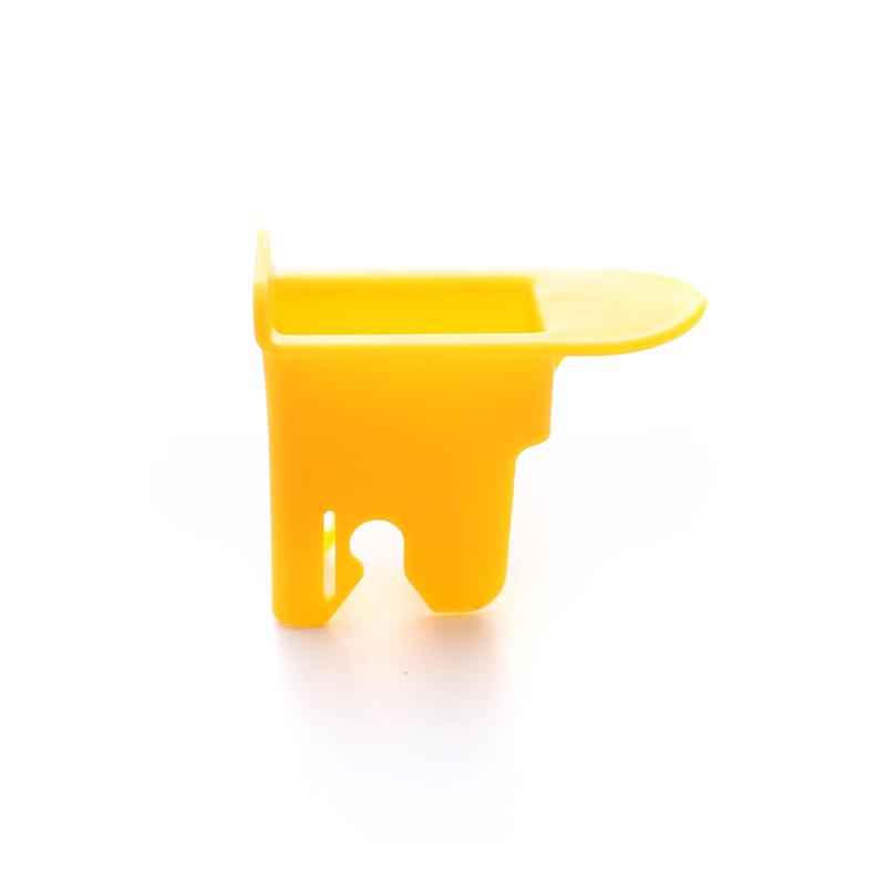 

2 шт. Направляющая защелки Сиденья для детской безопасности легкового автомобиля Общий ремень интерфейса Isofix жёлтый