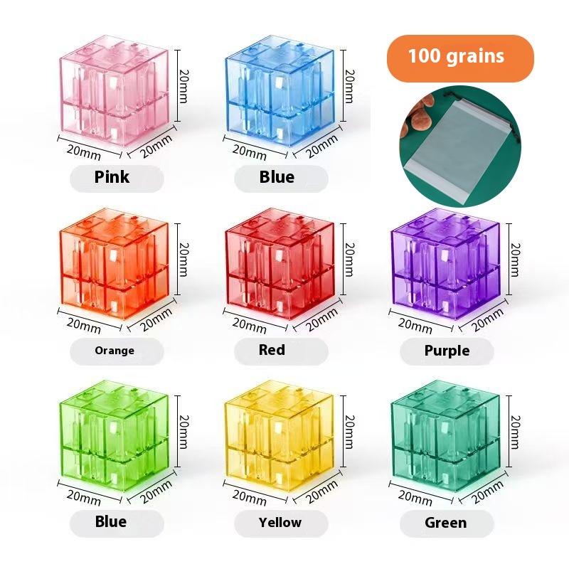 

38/68/100Pcs Color Magnetic Building Blocks Cube Toys For Exquisite Holiday Gifts Magnetic Square Building Blocks
