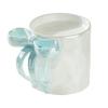 Premium Bowknot Ceramic Mug Creative Water Cup New Breakfast Cup Coffee Cup Women's Home Drinkware Breakfast Plates, Tableware
