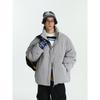 Veste matelassée doudoune tendance pour homme à col montant - Coupe ample, coupe-vent, chaude Hiver 2025