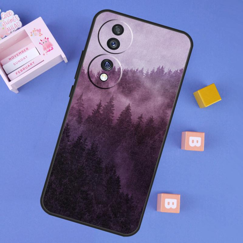 Forest Cloud Pattern Case For Honor 400 Pro 200 70 90 Lite X9a X9b X9c X9d X8b X8c Win RT Magic 8 5 6 7 Pro Cover
