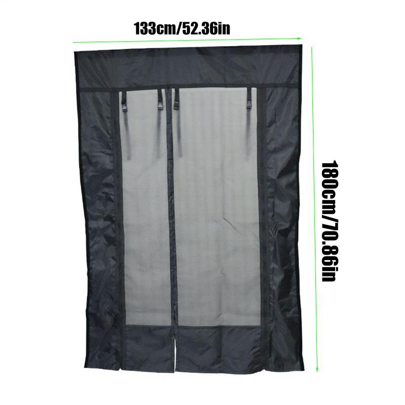Screen for RV Door Fly Screen Breathable RV Door Mesh Net Curtains Fly Sun Protectors for Travel Vehicle Camping Outside Adults