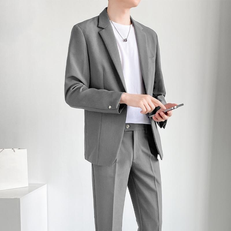 Set costum casual ușor pentru bărbați: Colecția de primăvară și toamnă