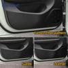 For Leapmotor T03     2024 2025 Door Anti-kick Pad Car Leather Carbon Mat Trim Accessories LHD RHD