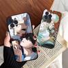 S-Summer H-Hikaru D-Died Black Silicone Matte Phone Case For Iphone 17 Air 16 15 14 13 12 11 Pro Max Plus Back Cover TPU