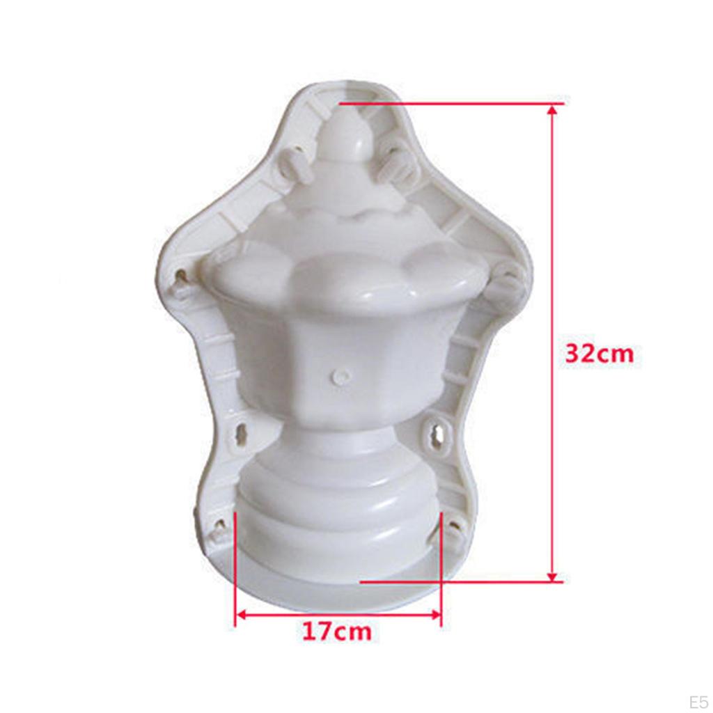 Beton Modell Zement DIY Ornament Anfänger Pathway Gebäude Dekor Handwerk Geländer Gips