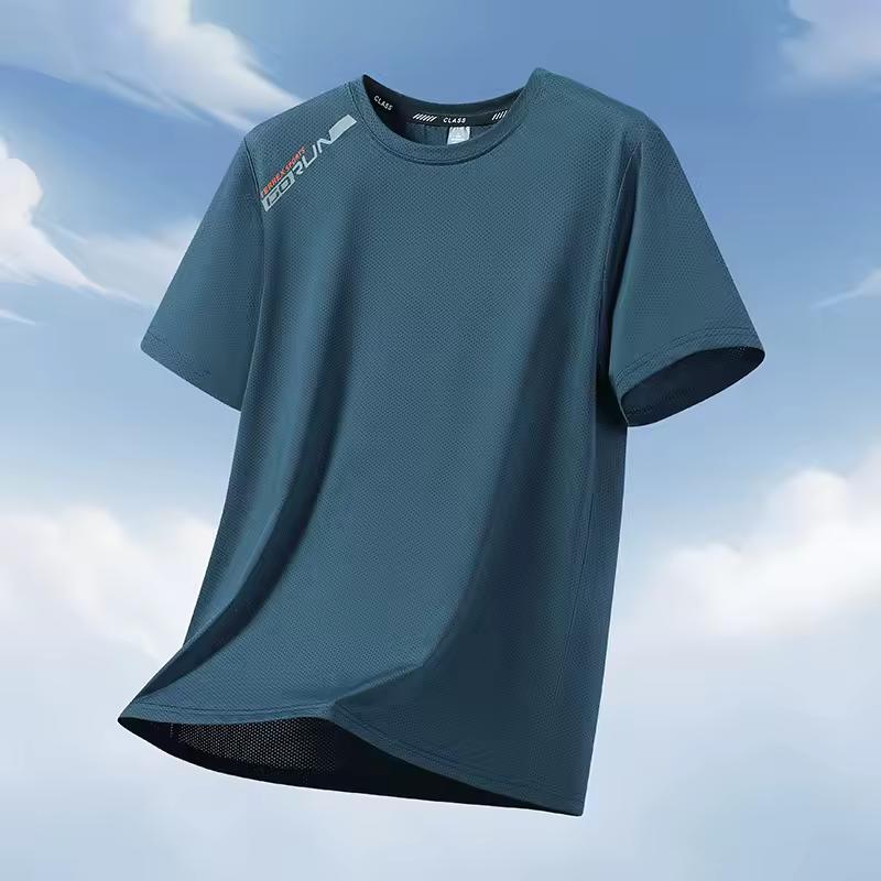 Mens T Shirts Printed Tee Plus Size 40-185kg 7XL Spandex Black T-shirt Round Neck Short Sleeve Oversized Tops Big Men Clothing 12XL