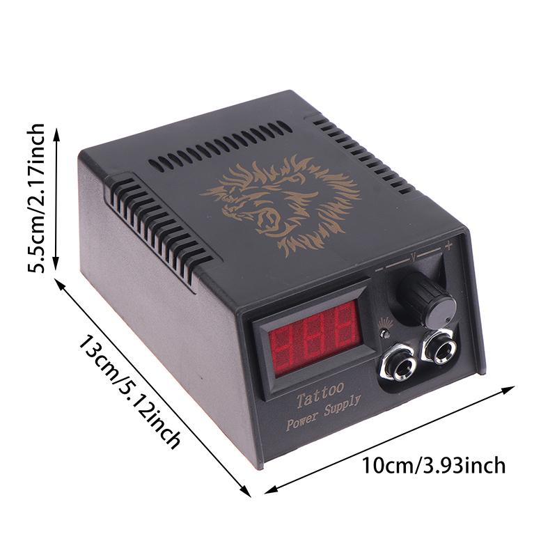 Tattoo Netzteil Upgrade LCD Bildschirm Für Rotary Coil Permanent Make-up Maschinen Tattoo Quelle Mit US/EU Adapter Tattoo Werkzeug