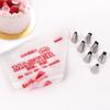 Disposable Piping Bag Thickened Cake Cream Cookie Dessert Piping Nozzle Baking Tool