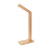 Smart Rechargeable LED Night Light: Solid Wood with Motion Sensing for Home & Hallways