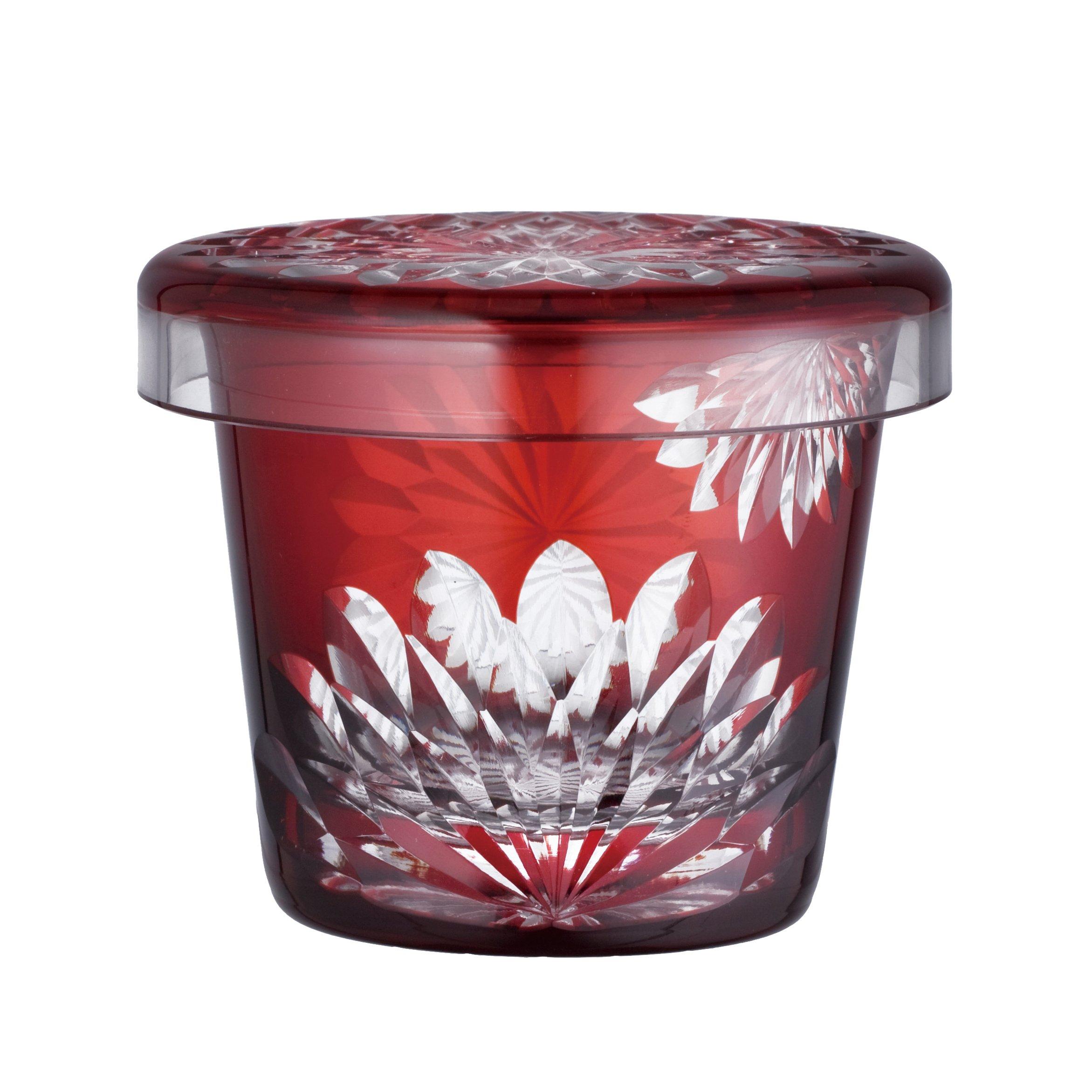 

Hirota Glass Edo Kiriko Double Chrysanthemum Design FC-01