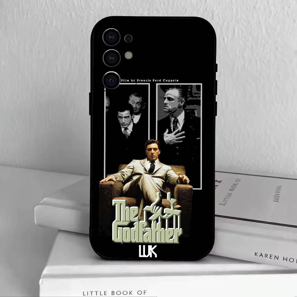 D-Don Vito Corleone Phone Case For Samsung S25,S24,S21,S22,S23,S30,Ultra,S20,Plus,Fe,Soft Silicone Black Cover