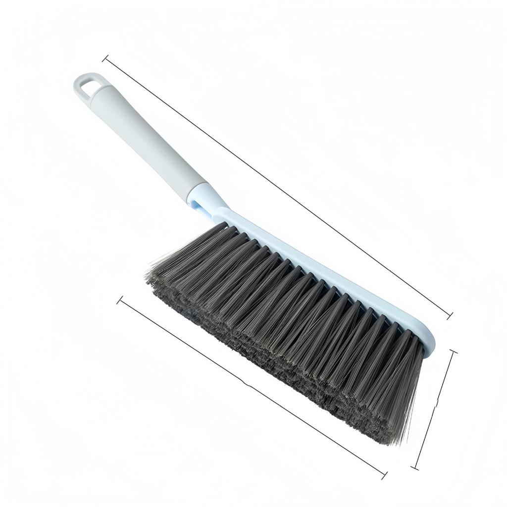 Multifunctional Soft Bristle Brush for Bed, Sofa, and Dust Removal with Long Handle.