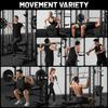Smith Machine for Home Gym, Multi-Function M12 Power Cage with Cable Crossover System, Squat Rack with Smith Bar, Customized